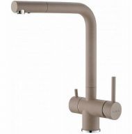 Смеситель для кухни Alveus Aquila G55 Beige 1139807 Бежевый