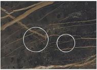 Клавиша смыва KK POL Lapis Grande V1 Orbis 350/PPK/418-00-03 Noir Desire