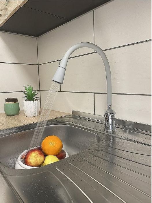 Смеситель для кухни Rav Slezak Sazava SA506.5/13S Серый Хром