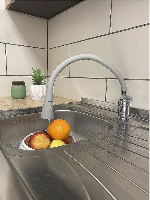 Смеситель для кухни Rav Slezak Sazava SA506.5/13S Серый Хром