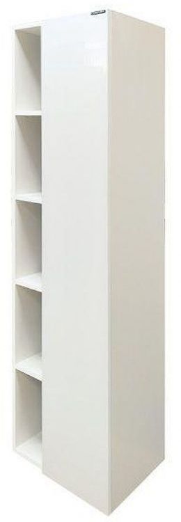 Шкаф пенал Comforty Милан 40 00004136467 подвесной Белый глянец Шкаф пенал Comforty Милан 40 00004136467 подвесной Белый глянец