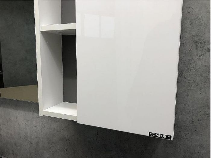 Шкаф пенал Comforty Милан 40 00004136467 подвесной Белый глянец