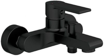 Смеситель для ванны Cersanit Brasko Black 63108 Черный матовый