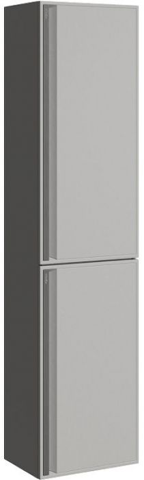 Шкаф пенал Aqwella Pure 35 PUR0535ST подвесной Серый туман