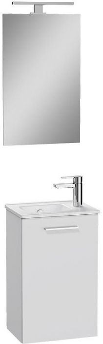 Комплект мебели для ванной Vitra Mia 40 69576 подвесной Белый глянцевый