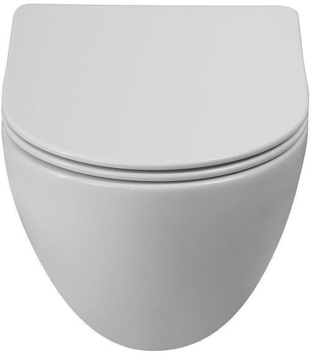 Унитаз BelBagno Amanda-Tor BB051CH-TOR-FC/BB051SC подвесной с сиденьем Микролифт