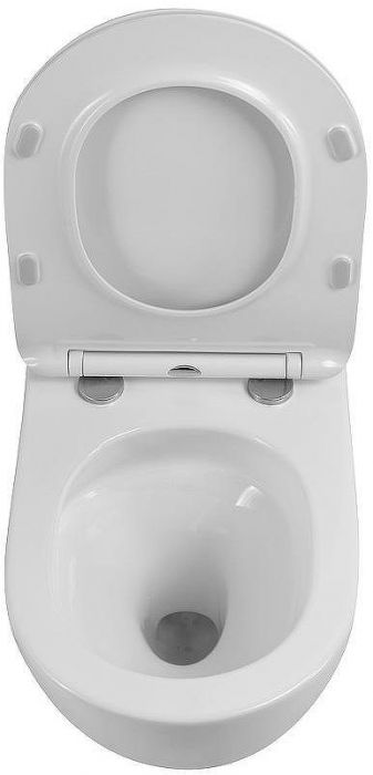 Унитаз BelBagno Amanda-Tor BB051CH-TOR-FC/BB051SC подвесной с сиденьем Микролифт