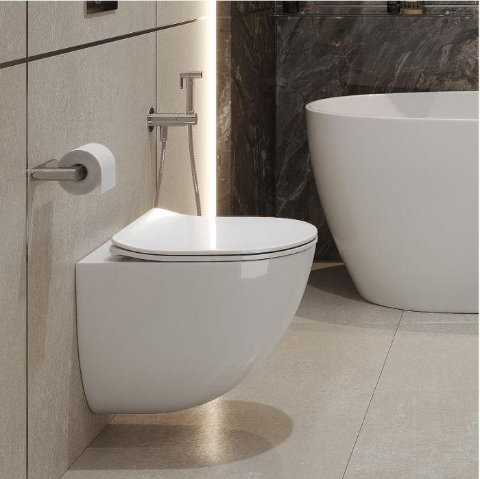 Унитаз BelBagno Amanda-Tor BB051CH-TOR-FC/BB051SC подвесной с сиденьем Микролифт
