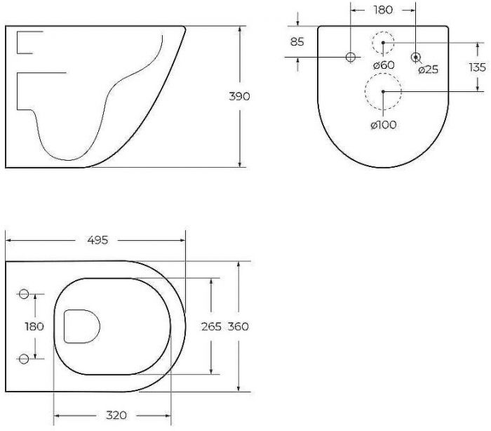 Унитаз BelBagno Amanda-Tor BB051CH-TOR-FC/BB051SC подвесной с сиденьем Микролифт