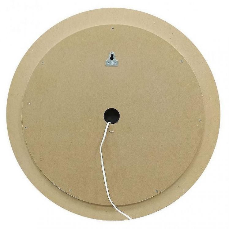 Зеркало Art&Max Napoli AM-Nap-800-DS-F-White с подсветкой с бесконтактным выключателем Белое матовое