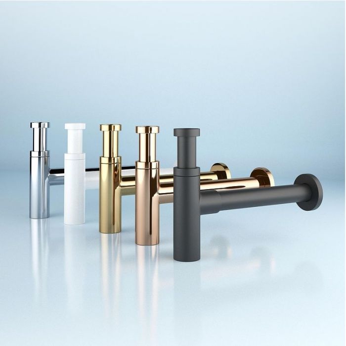 Сифон для раковины Wellsee Drainage System 182120000 цвет Черный матовый