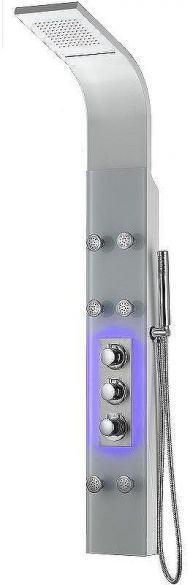 Душевая панель beWash BV3TMSP7233 с гидромассажем Белая