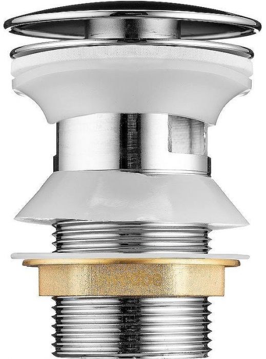 Донный клапан Swedbe Attribut 0003 click-clack Хром