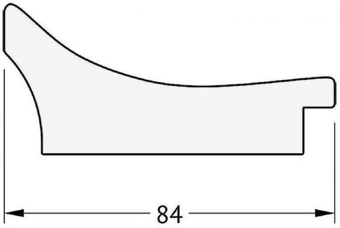 Зеркало Evoform Exclusive-G 121х96 BY 4356 с гравировкой в багетной раме - Фреска 84