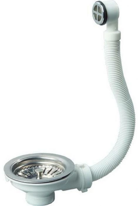 Выпуск для кухонной мойки Wirquin 30717336 Нержавеющая сталь