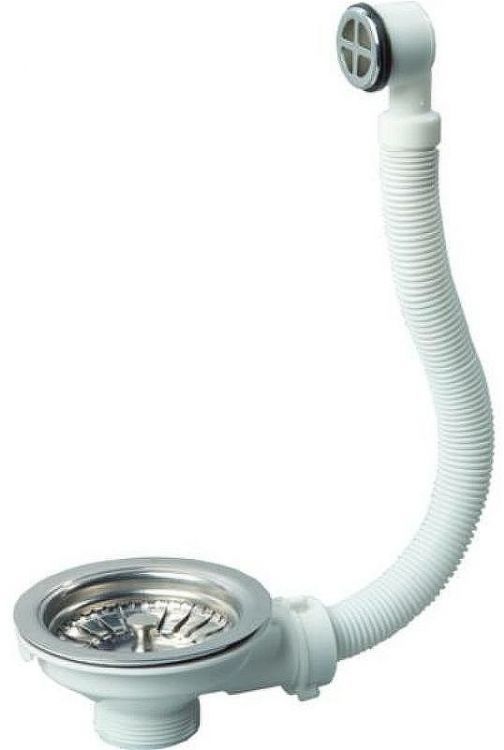 Выпуск для кухонной мойки Wirquin 30717336 Нержавеющая сталь