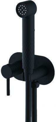 Гигиенический душ со смесителем Splenka S96.52.06 Черный матовый