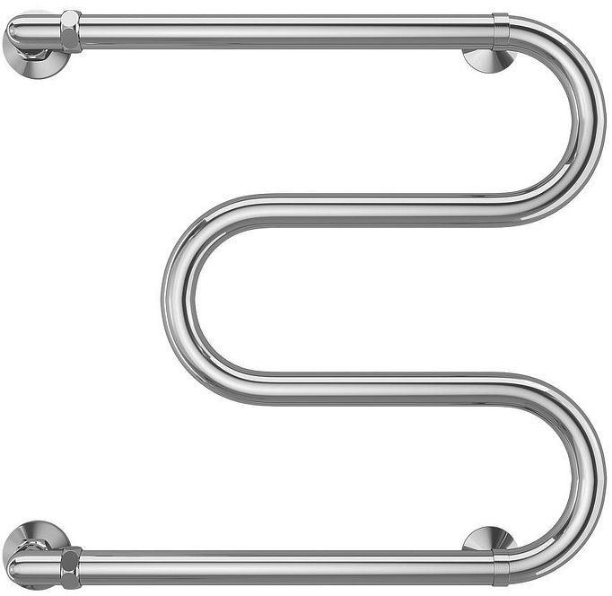 Водяной полотенцесушитель Terminus М-образный (1) 500х500 4620768881145 цвет Хром, боковое подключение, G 1" НР