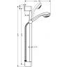 Hansgrohe Crometta 85 Vario 1 jet Душевой набор, цвет: хром