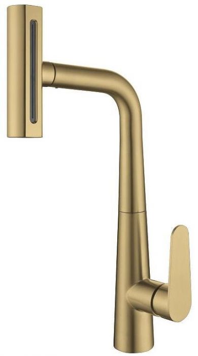 Смеситель для кухни Fmark FS8277C цвет Золото матовое