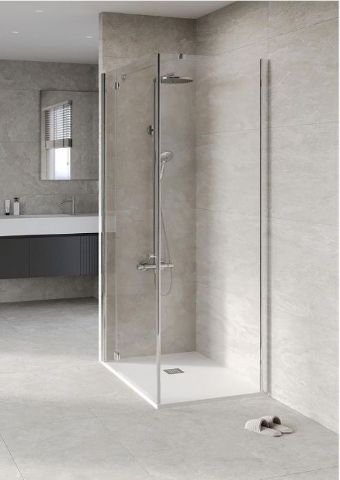 Душевой поддон из искусственного камня Starohome Solid 90х80 1237431 цвет Белый матовый