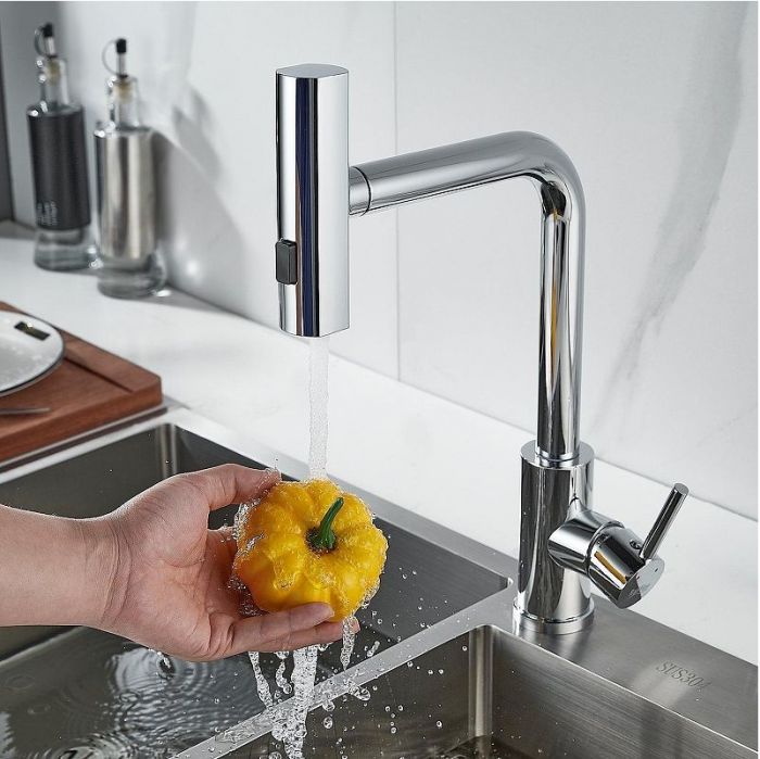 Смеситель для кухни Raffine F203 цвет Хром