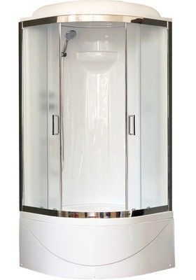 Душевая кабина Royal Bath RB 90BK1-M-CH, матовое стекло