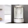 Душевая кабина Royal Bath RB 90BK1-M-CH, матовое стекло