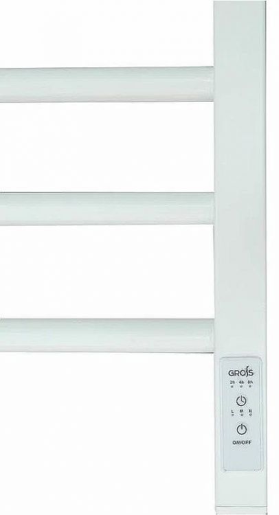 Электрический полотенцесушитель Grois Nex GR-112 30/80 П8 9016 U Белый матовый