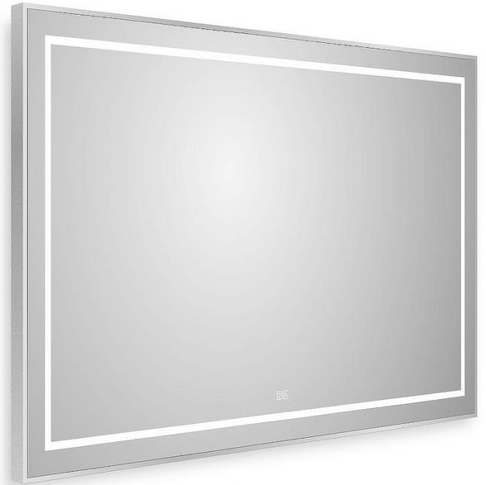Зеркало BelBagno Kraft 100 SPC-KRAFT-1000-800-LED-TCH-WARM с подсветкой Сатин с сенсорным выключателем и подогревом
