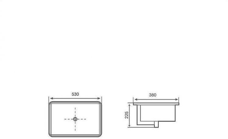 Раковина Aquatek 53 AQ10491-00 Белая