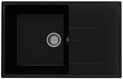 Кухонная мойка Ulgran Quartz Prima 780-07 Уголь