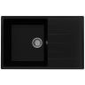 Кухонная мойка Ulgran Quartz Prima 780-07 Уголь