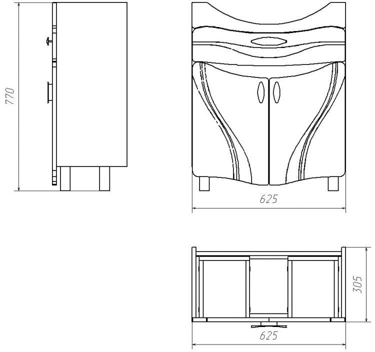 Belvento Apelsin 65 напольный белый чертеж2.jpg