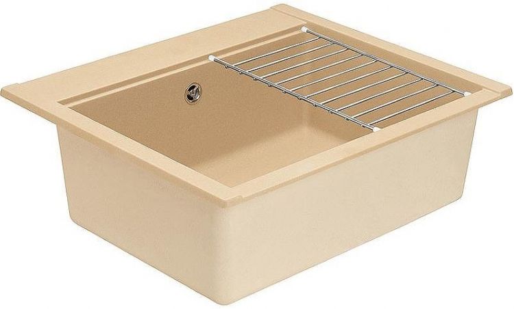 Кухонная мойка Aquaton Делия 60 1A715232LD260 Латте Кухонная мойка Aquaton Делия 60 1A715232LD260 Латте