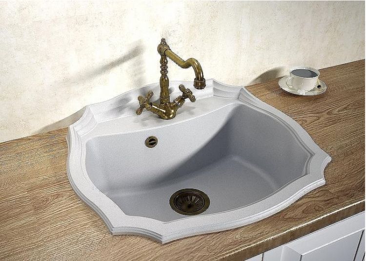 Кухонная мойка Florentina Эмилия-640 20.355.D0640.305 Грей