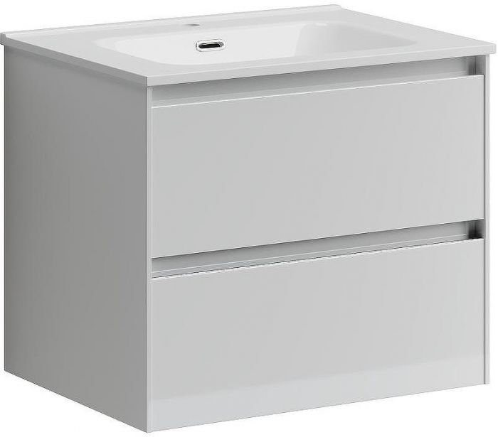Тумба под раковину Sancos Cento 60 CN60W подвесная Белый глянец