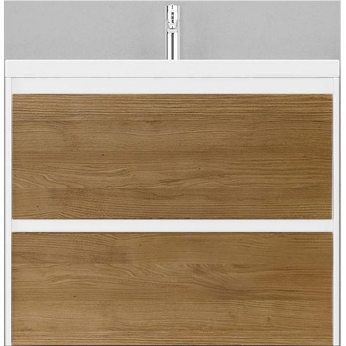 Тумба под раковину Velvex Klaufs 90.2Y tpKLA.90.2Y-617.216 подвесная Белая Шатанэ