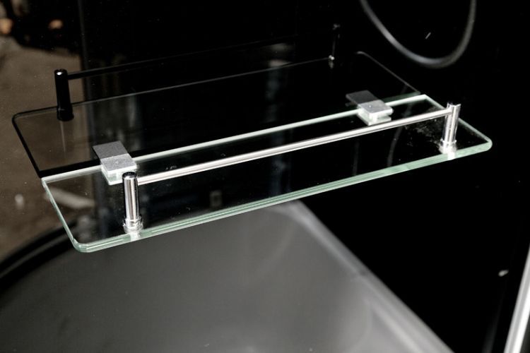 Душевая кабина Deto BМ4510 с электрикой BLACK 100x100x220