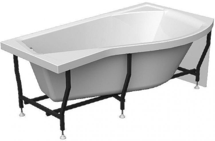 Акриловая ванна Radomir Vannesa Миранда 168х95 R 2-75-2-2-0-209 с гидромассажем Классик Хром