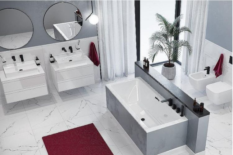 Акриловая ванна Excellent Heaven Slim 180x80 WAEX.HEV18WHS без гидромассажа Акриловая ванна Excellent Heaven Slim 180x80 WAEX.HEV18WHS без гидромассажа