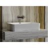 Умывальник CERAMICANOVA Element чаша накладная прямоугольная со сливом переливом CN6065