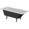 Чугунная ванна Creto Edge 170x70 26-1170 без антискользящего покрытия