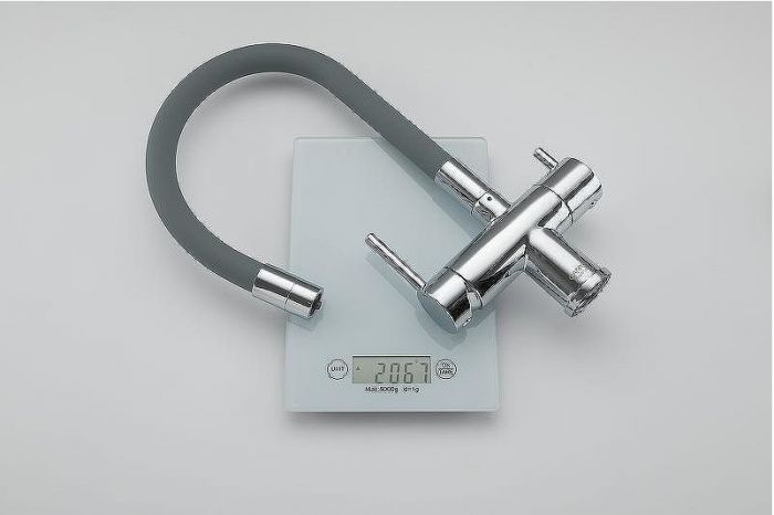 Смеситель для кухни Gappo G4398-30 Хром Серый