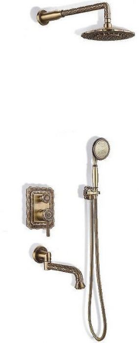 Душевая система Bronze de Luxe Windsor 10137DF Бронза