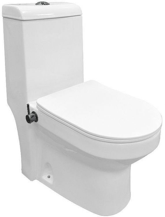 Унитаз биде Azario Brusco AZ-1085B с бачком и сиденьем Микролифт