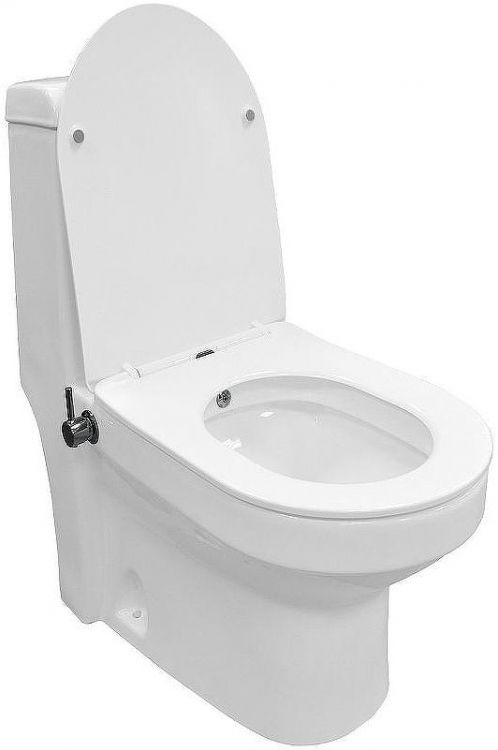 Унитаз биде Azario Brusco AZ-1085B с бачком и сиденьем Микролифт
