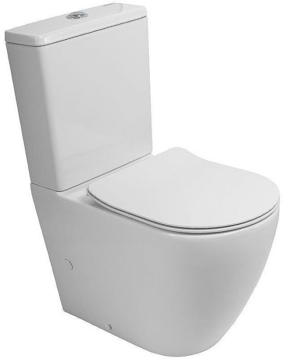 Унитаз компакт BelBagno Sfera-Tor BB2141CP-TOR без бачка и сиденья