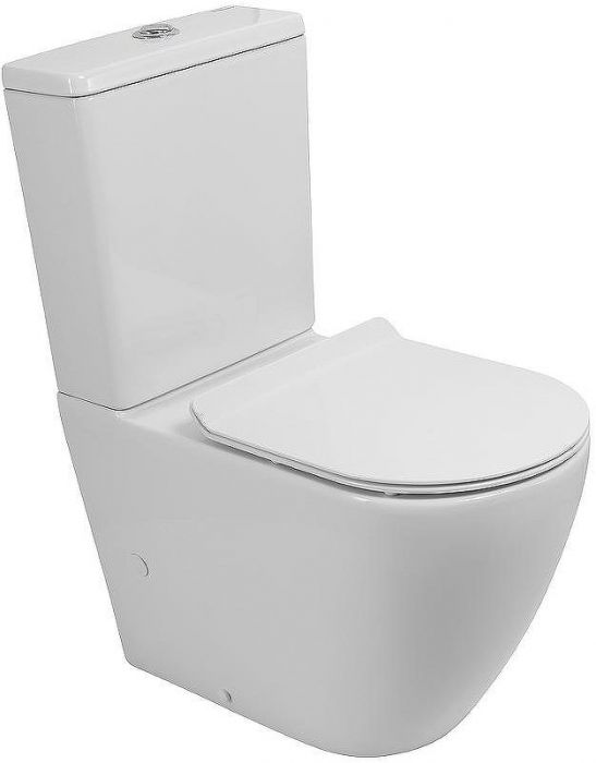 Унитаз компакт BelBagno Sfera-Tor BB2141CP-TOR без бачка и сиденья