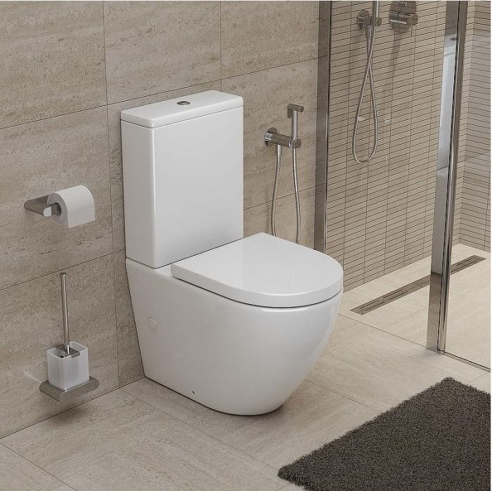 Унитаз компакт BelBagno Sfera-Tor BB2141CP-TOR без бачка и сиденья